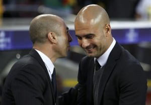 Guardiola to replace Di Matteo as Eden Hazard's coach when Chelsea is eliminated?