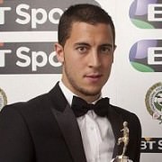 Eden Hazard with Best Young Player Award