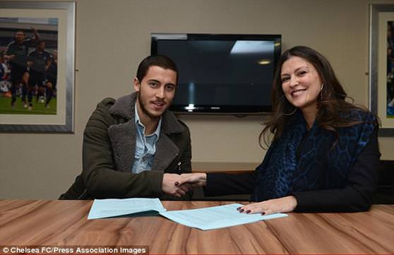 Eden Hazard Signs new megacontract for 5,5 years