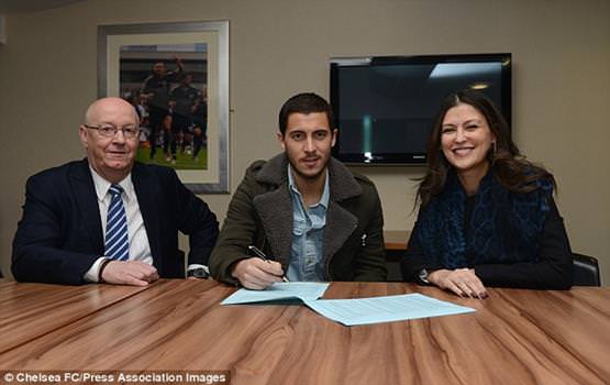 Eden Hazard Signs new megacontract for 5,5 years